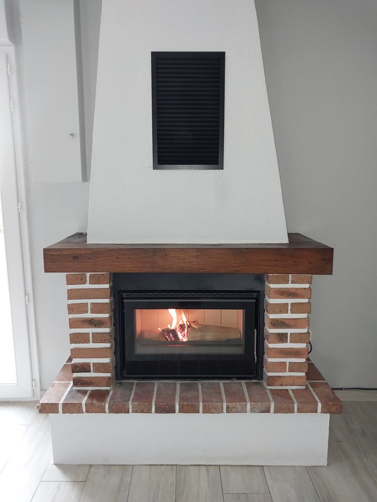 insert à bois 750 SF