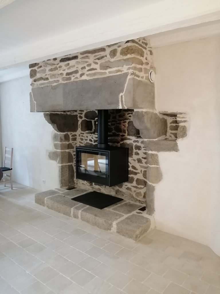 poêle à bois 800 sf