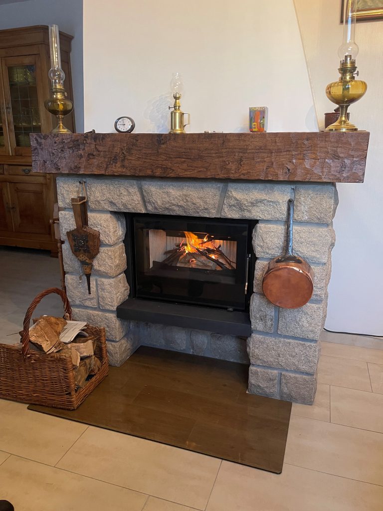 insert à bois 650 sf